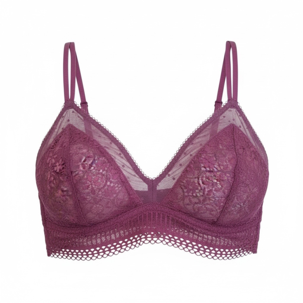 Victoria’s Secret Red Wine Burgundy Lace Bralette And Free Zella Sports Bra!